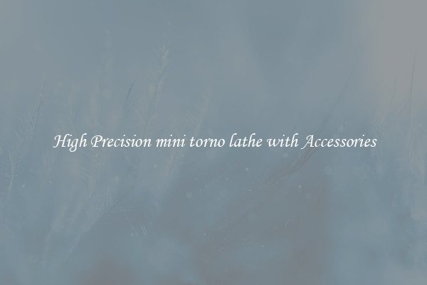 High Precision mini torno lathe with Accessories